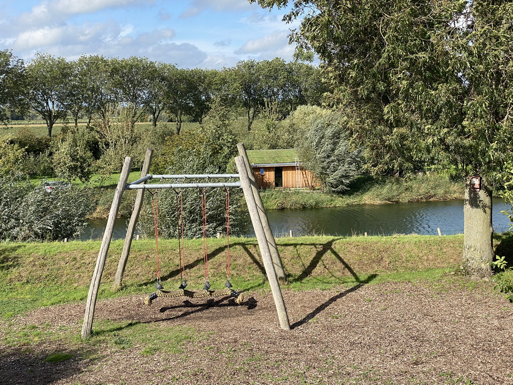 Swing at the Bat Playground at the GeoFort