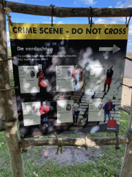 Poster at the Murder Quest at the GeoFort