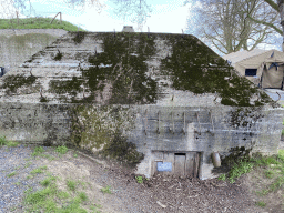 Bunker with bats at the GeoFort, with explanation