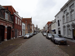 The Hoogstraat street and the former City Hall