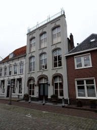 Front of a house at the Hoogstraat street