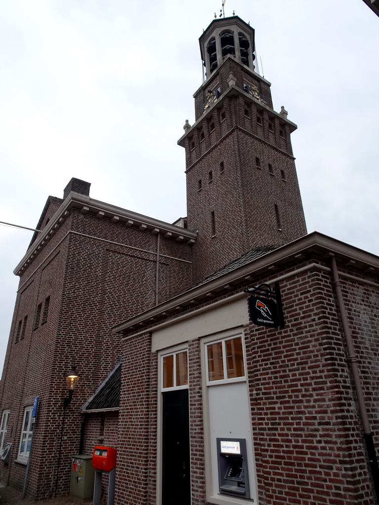 West side of the former City Hall at the Breestraat street