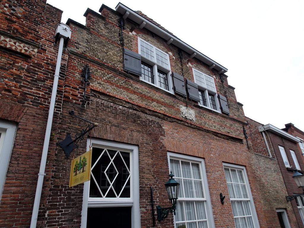 Front of the Open Hof house at the Breestraat street