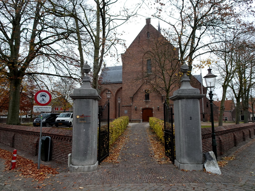 Southwest side of the Grote Kerk church