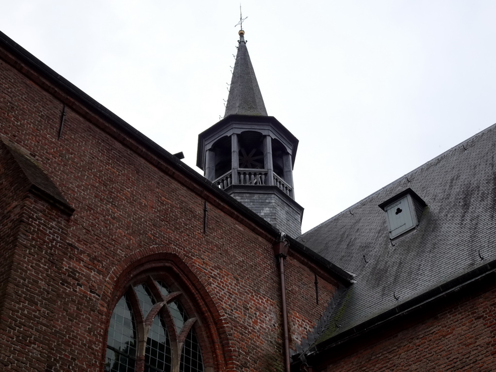 Northeast facade and tower of the Grote Kerk church