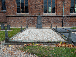 Tomb at the south side of the Grote Kerk church