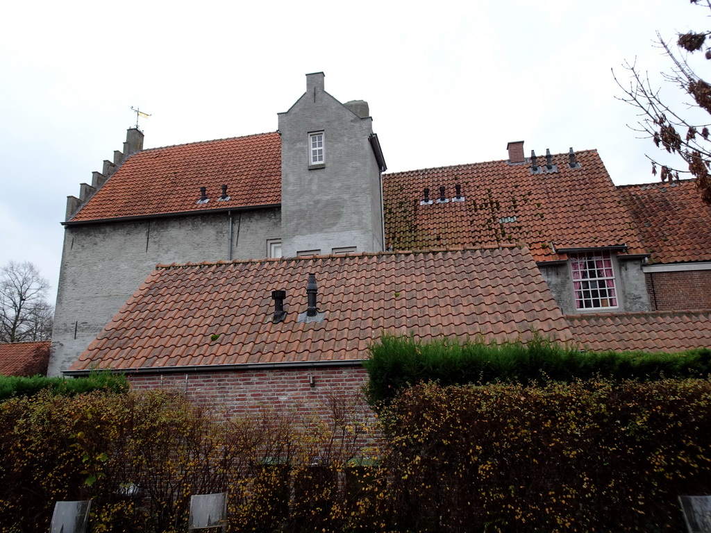 North side of the Gouverneurshuis museum, viewed from an inner square near the Putterstraat street