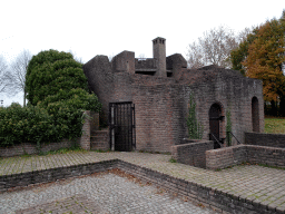 Northwest part of the ruins of the Kasteel Heusden castle