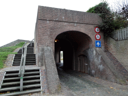 Tunnel at the Wijkse Poort gate at the Burchtplein square