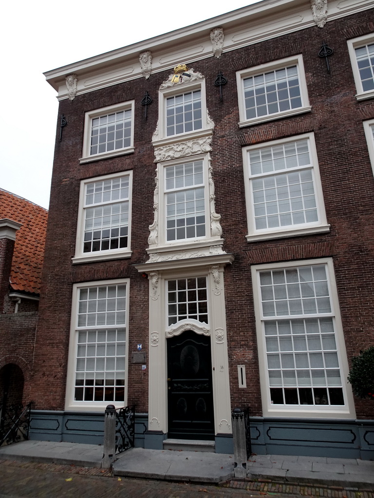 Front of a house at the Wijksestraat street