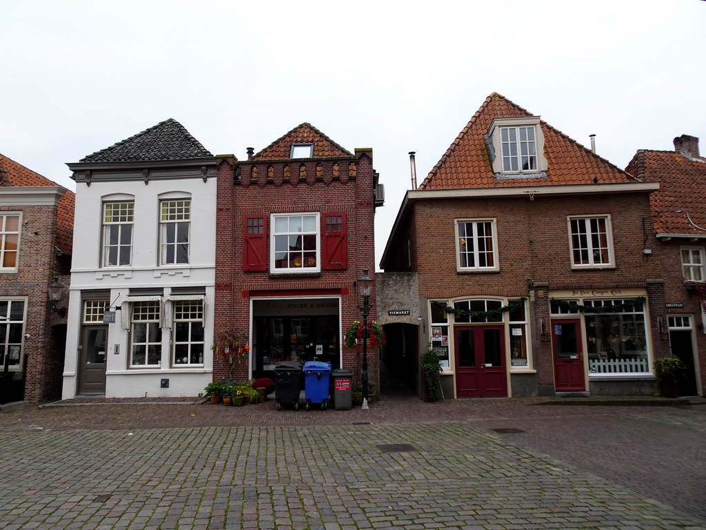 Buildings on the southeast side of the Vismarkt square