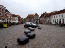 The Vismarkt square, viewed from the north side