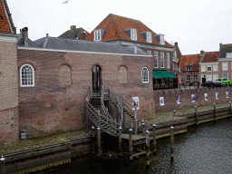 Back side of the Visbank building at the Stadshaven harbour