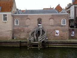 Back side of the Visbank building at the Stadshaven harbour