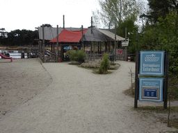 Entrance to the Safari boat near the Kongo restaurant at the Safaripark Beekse Bergen