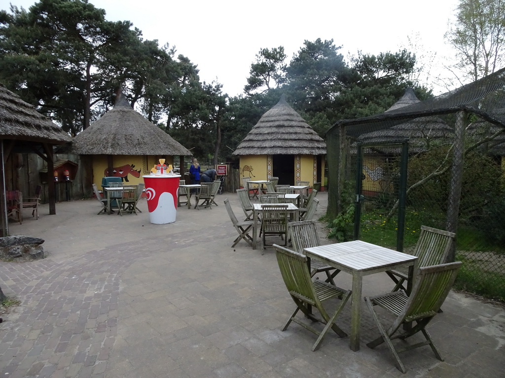 The Afrikadorp village at the Safaripark Beekse Bergen