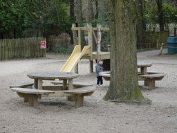 Max at the playground near the Kongo restaurant at the Safaripark Beekse Bergen