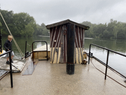 Safari boat terminal at the Safariplein square at the Safaripark Beekse Bergen