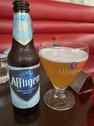 Affligem beer at the Sushi Boulevard restaurant at Tilburg