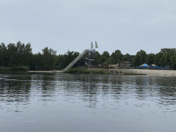 The Aquashuttle attraction at Speelland Beekse Bergen, viewed from the pedal boat