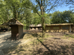 The Classroom buildings at the Safaripark Beekse Bergen