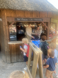 Max and his friends getting ice cream at the Safariplein square