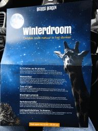 Information on the Winterdroom period at the Safaripark Beekse Bergen