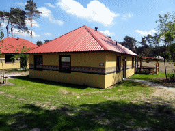 Front of our holiday home at the Safari Resort at the Safaripark Beekse Bergen