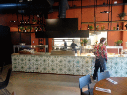 Interior of Restaurant Moto at Karibu Town at the Safari Resort at the Safaripark Beekse Bergen