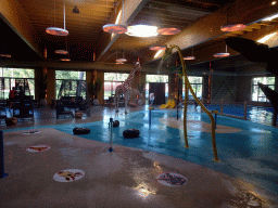 Interior of the Maji Springs swimming pool at Karibu Town at the Safari Resort at the Safaripark Beekse Bergen
