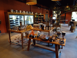 Interior of the Guest Service & Market at Karibu Town at the Safari Resort at the Safaripark Beekse Bergen