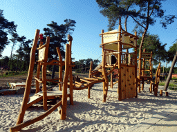 Playground at Karibu Town at the Safari Resort at the Safaripark Beekse Bergen