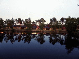 The Bahari Beach area at the Safari Resort at the Safaripark Beekse Bergen, at sunset