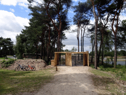 Gate from the Safari Resort to the Safaripark Beekse Bergen