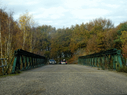 Bridge at the Safaripark Beekse Bergen, viewed from the car during the Autosafari