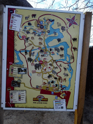 Map of the Safaripark Beekse Bergen