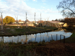 River, the Safari Restaurant and the monkey enclosure of the Safaripark Beekse Bergen