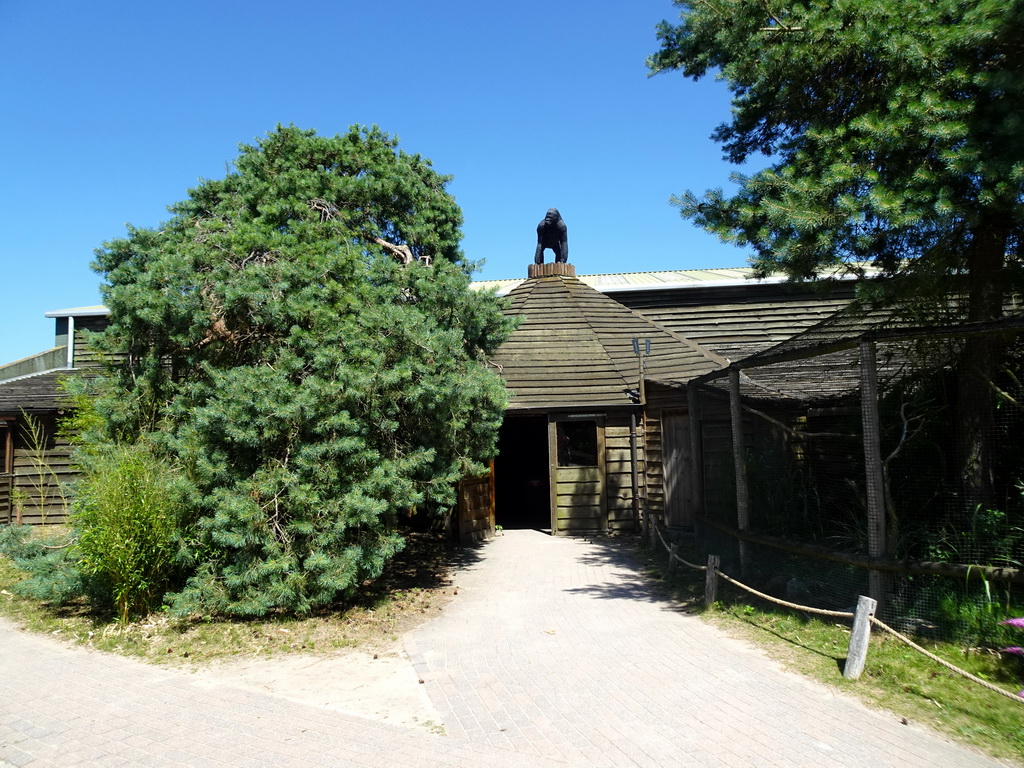 Front of the Primate enclosure at the Safaripark Beekse Bergen