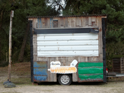 Spirello stand at the playground at the Afrikadorp village at the Safaripark Beekse Bergen