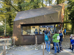 Cash desk at the northeast entrance to the Hoge Veluwe National Park