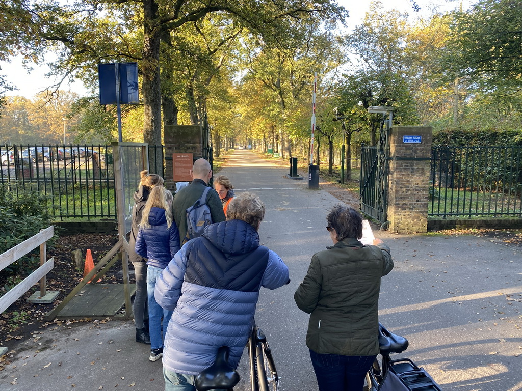 Northeast entrance to the Hoge Veluwe National Park