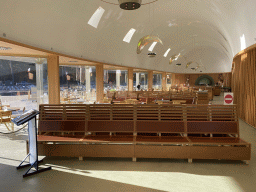 Interior of the restaurant at the Park Pavilion