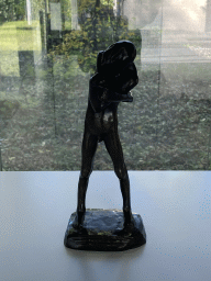 Statue `Small injured figure II` by George Minne at Expo 6 at the Kröller-Müller Museum