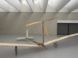 Aircraft `Aeroplane Continental` by Panamarenko at the exhibition `Panamarenko - Voyage through the Stars` at Expo 8 at the Kröller-Müller Museum