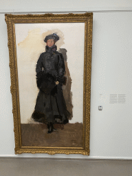 Painting `Mata Hari` by Isaac Israels at Expo 3 at the Kröller-Müller Museum, with explanation