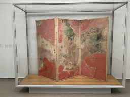 Painting `The red screen (with Pegasus)` by Odilon Redon at Expo 3 at the Kröller-Müller Museum, with explanation