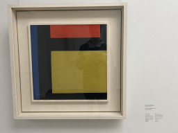 Painting `Contra-composition X` by Theo van Doesburg at Expo 4 at the Kröller-Müller Museum, with explanation