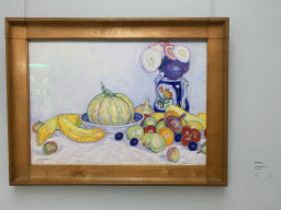 Painting `Still life with fruits` by Leo Gestel at Expo 4 at the Kröller-Müller Museum, with explanation