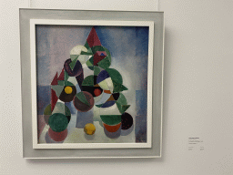 Painting `Composition I (still life)` by Theo van Doesburg at Expo 4 at the Kröller-Müller Museum, with explanation