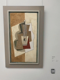 Painting `Guitar` By Pablo Picasso at Expo 4 at the Kröller-Müller Museum, with explanation